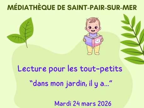 Lecture pour les tout-petits : dans mon jardin, il y a...