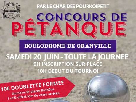 Tournoi de pétanque