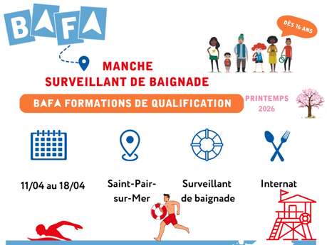 Formation BAFA surveillant de baignades