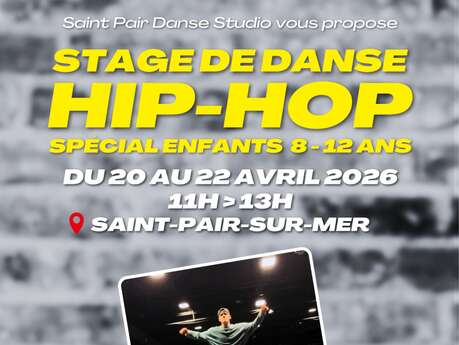 Stage de hip-hop spécial enfants de 8 à 12 ans