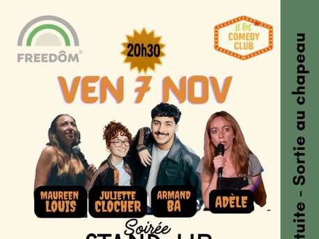 Le Roc Comedy Club est à Freedôm