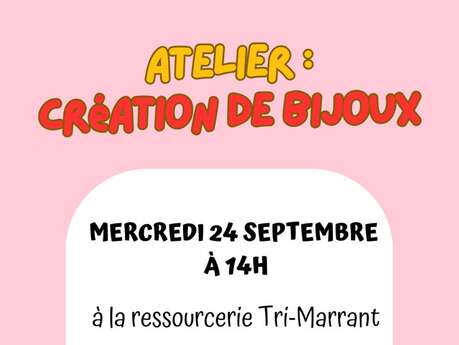 Atelier : Création de bijoux