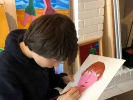 JNA - Atelier peinture : Initiation au portrait (7-15 ans)