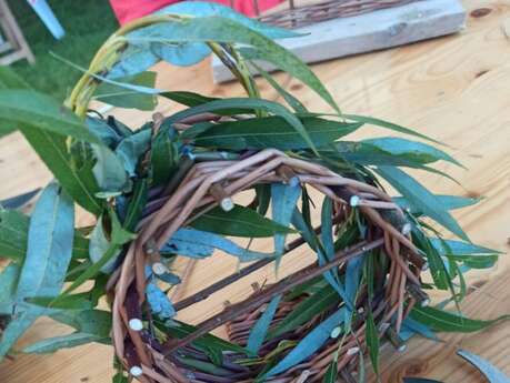 Atelier vannerie : Fabrication d'une mangeoire pour oiseaux
