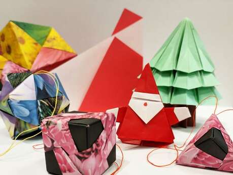 Atelier origami de Noël