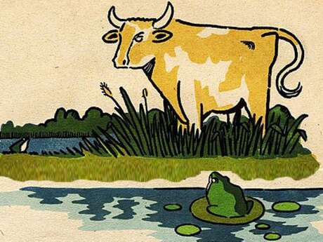 La grenouille qui veut se faire aussi grosse que le boeuf