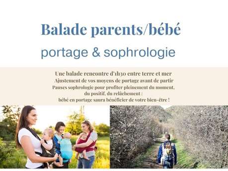 Balade parents/bébé  portage & sophrologie