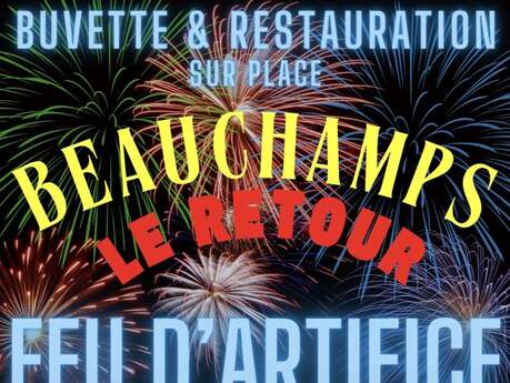 Feu d'artifice et apéro-concert