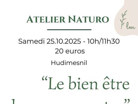 Atelier Naturo, le bien-être dans mon ventre !