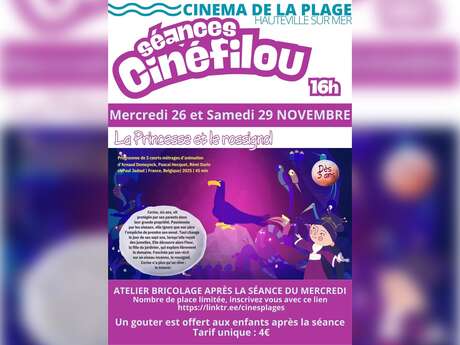 Cinéfilou Goûter "La Princesse et le rossignol"