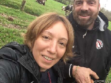 Visite d'une ferme laitiere et cidricole