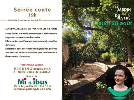 Soirée conte au jardin du Revers