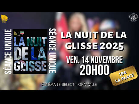 Cinéma séance spéciale : La Nuit de la Glisse 2025