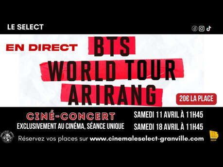 Ciné-concert en direct : bts world tour arirang