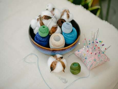 Expo/vente : patchwork, art du fil, couture, bijoux