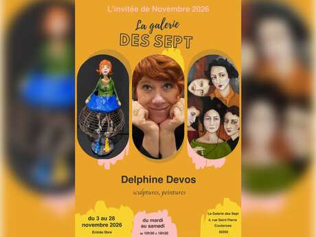 Exposition Delphine Devos - Sculpture / peinture