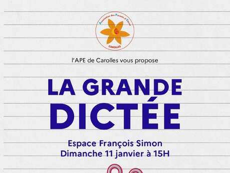 la grande dictée carollaise