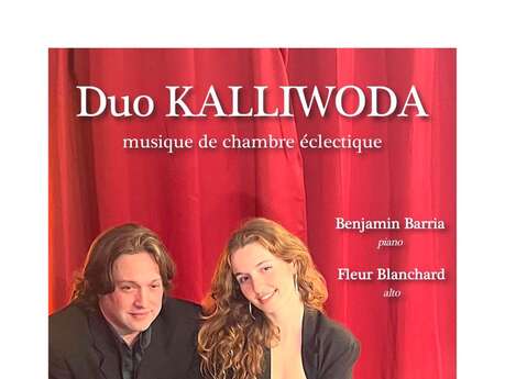 Duo Kalliwoda : musique de chambre éclectique : Benjamin Barria piano, Fleur Blanchard alto