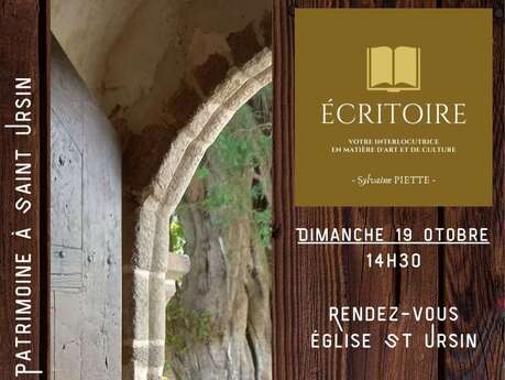 Visite patrimoine à Saint Ursin (Saint-Jean-des-Champs)
