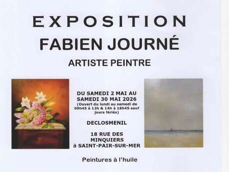 Exposition de Fabien Journé, artiste peintre