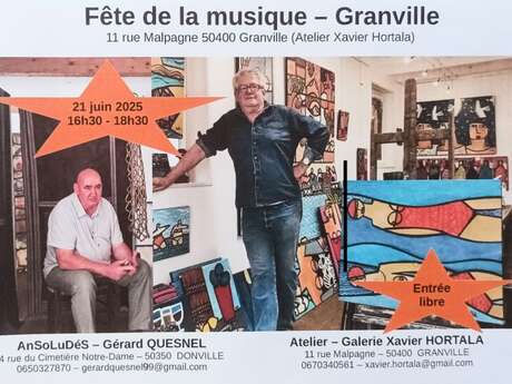 Fête de la musique à l'atelier Xavier Hortala