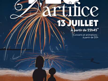 Concert, animations et feu d'artifice