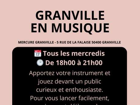 Granville en musique - scène ouverte