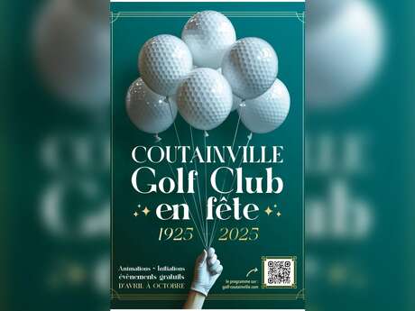 Golf en fête : découverte du golf pour tous avec structure gonflable