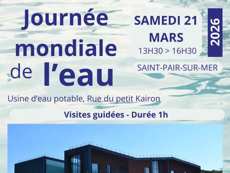 Visite usine de l'Eau potable de St pair sur Mer / Journée mondiale de l'Eau