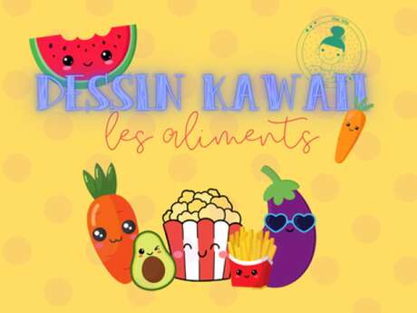 Dessin Kawaii "Les aliments"