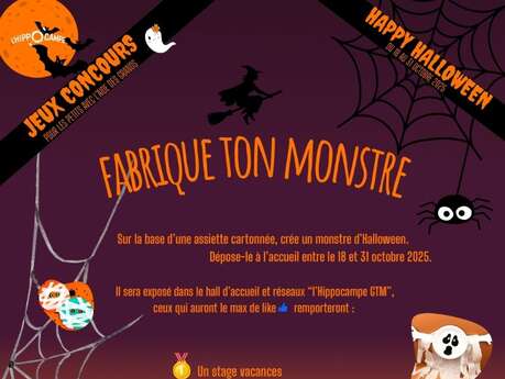 Fabrique ton monstre pour Halloween