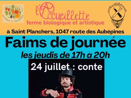 Apéro-spectacle : Faim de journée - conte
