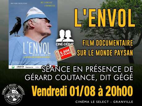Ciné-débat : "L'Envol" avec Gérard Coutance, alias Gégé