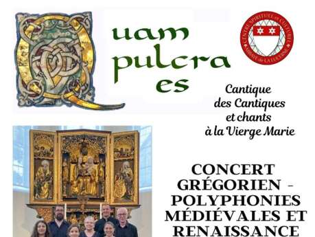 Concert : "Quam pulcra es, la cantique des cantiques"