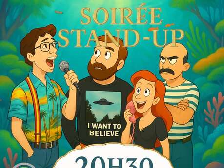 Soirée stand-up à Freedôm : Le Roc Comedy Club débarque à Granville