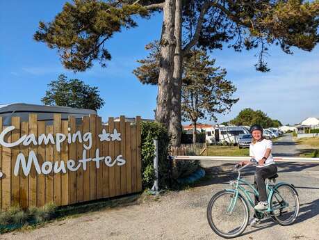 Location de vélos et rosalies > Camping Les Mouettes