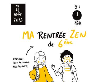 Atelier Préparer sa rentrée en 6e