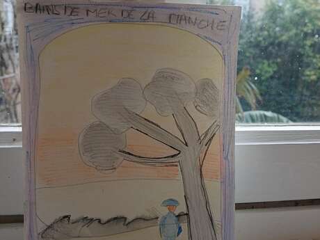 Aquarelle et bains de mer