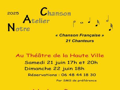 Concert : Restitutions chansons françaises