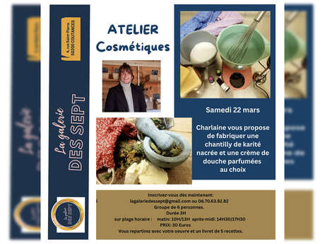 Atelier de fabrication cosmétiques