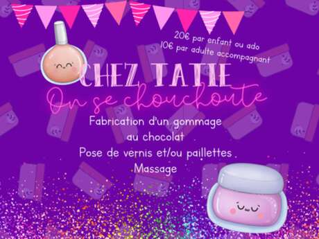 Atelier gommage : On se chouchoute