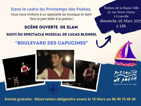 Printemps des Poètes - Spectacle musical et poétique