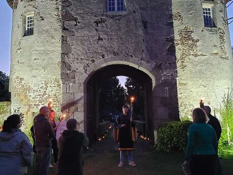 Visite aux flambeaux du Château de Chanteloup