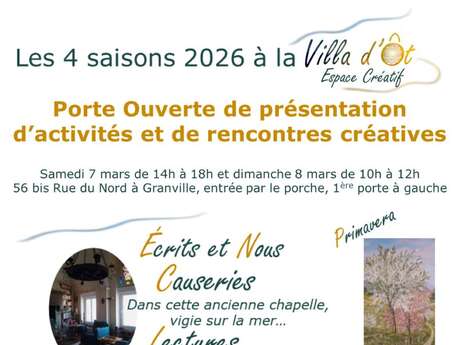 Porte ouverte à la Villa d'ÔT