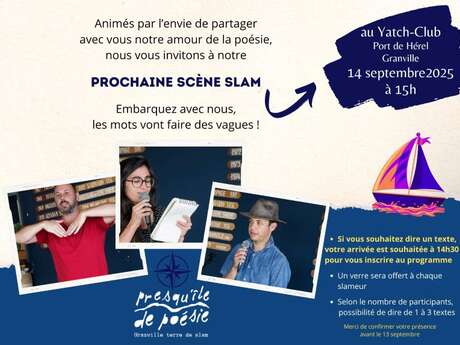 Scène ouverte de Slam