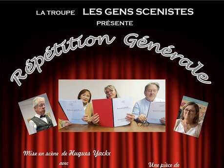 Comédie drôle "Répétition générale" d'Alexis Bondis