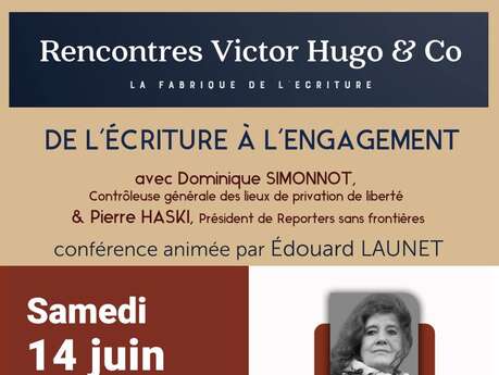 Rencontres littéraires Victor Hugo & CO : Écrire la guerre
