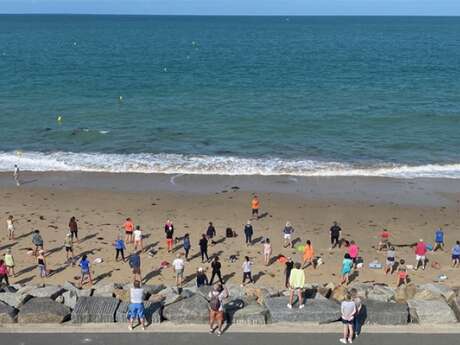 Reveil musculaire sur la plage