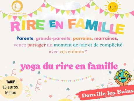 Yoga du rire en famille