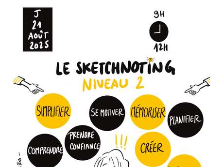 Atelier Sketchnoting – Niveau 2